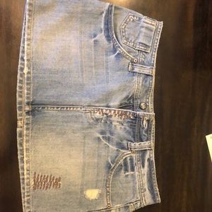 Jean Skirt - Short